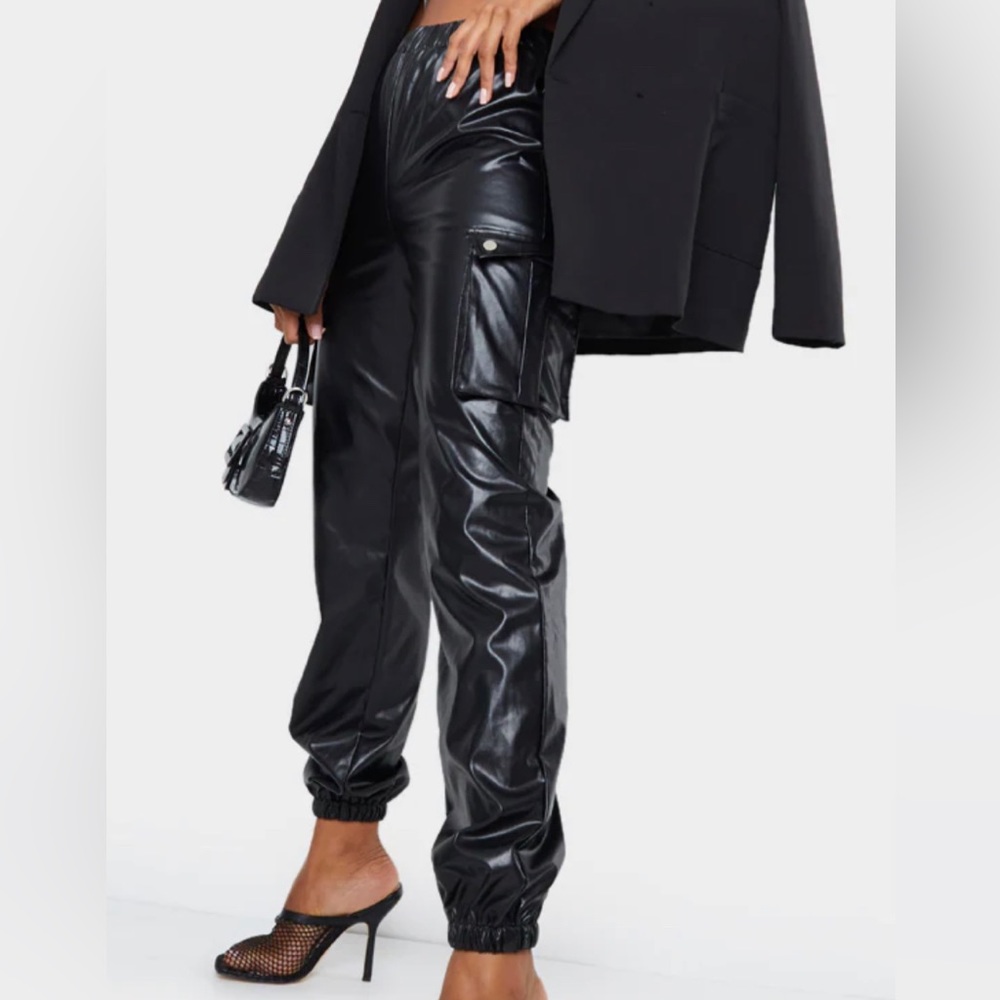 Faux leather pants 3/$20